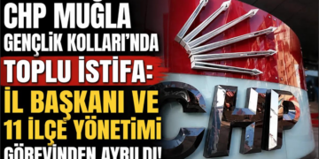 CHP Muğla’da 11 ilçenin gençlik kollarından toplu istifa