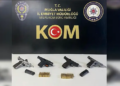 Muğla merkezli operasyonda cephanelik ele geçirildi