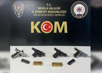Muğla merkezli operasyonda cephanelik ele geçirildi