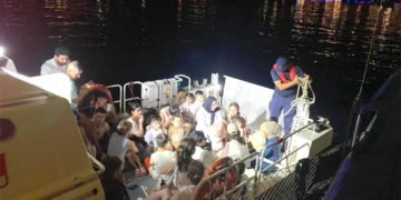 Bodrum Açıklarında Yelkenli Teknede 25 Kaçak Göçmen Yakalandı