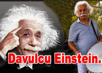 “İzafiyet Teorisini bırakıp davula başlamış!” Muğla’daki davulcu Einstein sosyal medyayı salladı