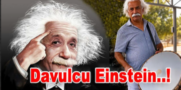“İzafiyet Teorisini bırakıp davula başlamış!” Muğla’daki davulcu Einstein sosyal medyayı salladı