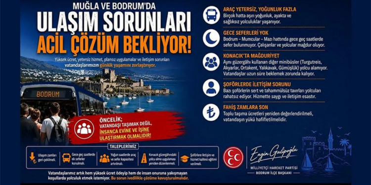 Bodrum’da toplu taşıma şikâyetleri: Zamlar geldi, hizmet gelmedi