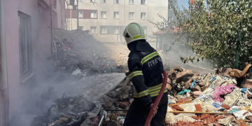 Muğla’nın Menteşe ilçesinde korkutan yangın