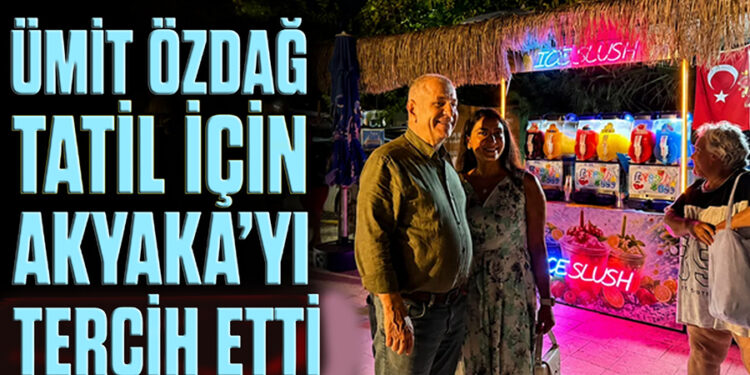 Ümit Özdağ Tatil İçin Akyaka’yı Tercih Etti