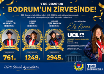 TED Bodrum Koleji, YKS 2026’da Bodrum’un Zirvesinde