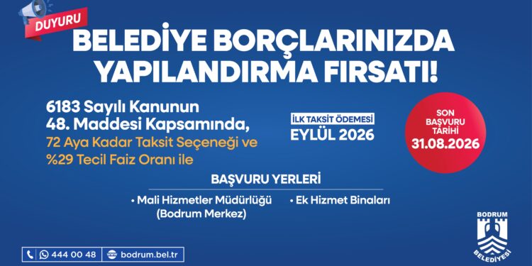 Belediye Borçlarında 72 Aya Varan Taksitlendirme Fırsatı