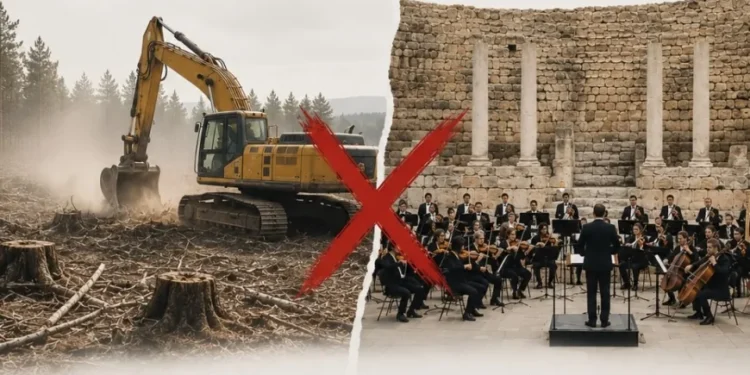 Bodrum Kadın Dayanışma’dan Limak orkestrası konserine tepki “Vitrinde filarmoni sahada dozer”