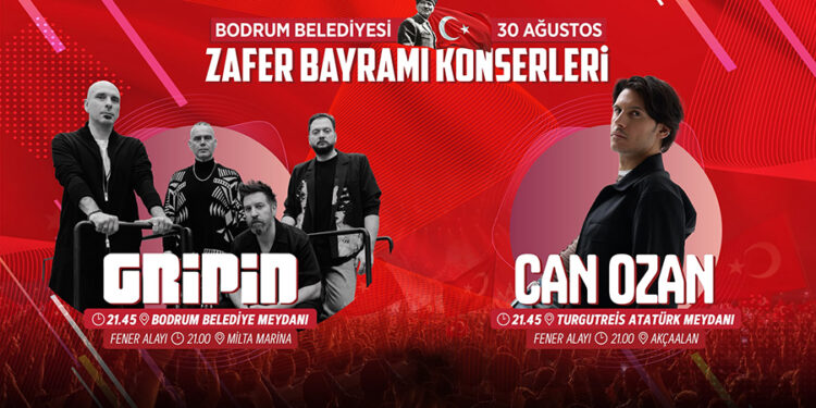 Bodrum’da 30 Ağustos Zafer Bayramı Coşkusu