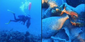 Bodrum açıklarında bulundu hayran bıraktı, dün batmış gibi duruyor