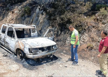 Muğla’da Jeneratörü Alev Alan Kamyonet Yandı: Yangın Ormana Sıçradı