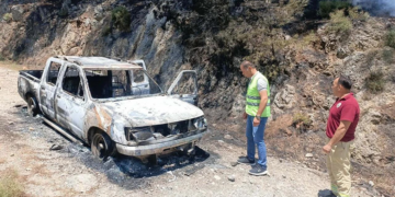 Muğla’da Jeneratörü Alev Alan Kamyonet Yandı: Yangın Ormana Sıçradı