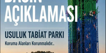 TMMOB Tarafından Usuluk Tabiat Parkı İçin Basın Açıklaması Yapılacak