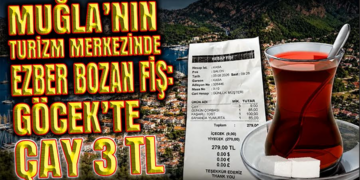 Muğla’nın Turizm Merkezinde Ezber Bozan Fiş: Göcek’te Çay 3 TL