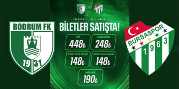 Bodrum FK – Bursaspor Maçı Biletleri Dakikalar İçinde Tükendi