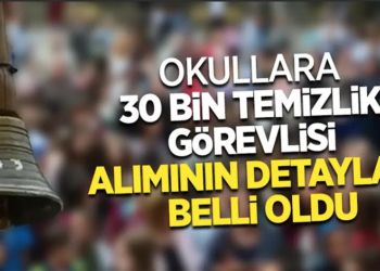 Okullara 30 Bin Personel Alımı İçin Takvim İşliyor