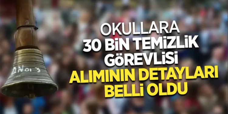 Okullara 30 Bin Personel Alımı İçin Takvim İşliyor