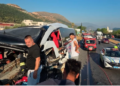 MİLAS’TA YOLCU OTOBÜSÜ TIR’A ÇARPTI: 2 ÖLÜ
