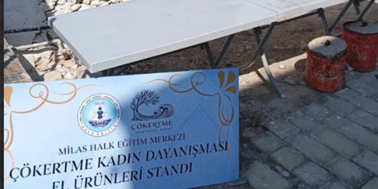 ÇÖKERTME’DE KADIN DAYANIŞMASI: EL EMEĞİ ÜRÜNLER STANTLARDA BULUŞUYOR