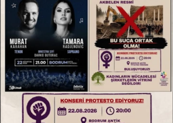 BODRUM’DAKİ LİMAK KONSERİ PROTESTO EDİLECEK
