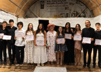 Gümüşlük festivalinde genç piyanistler hayran bıraktı