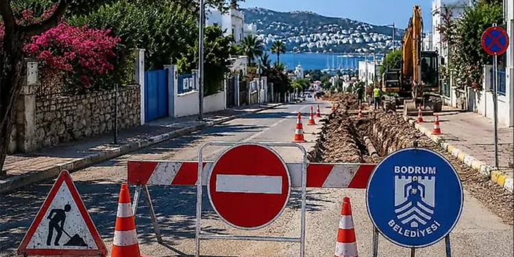 Bodrum’da bu yollar trafiğe kapalı