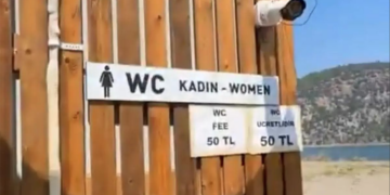 Muğla’da Bir Halk Plajı’nda “Şaka Gibi” Tarife: Tuvalet 50 TL!
