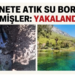 Cennete atık su borusu döşendiği tespit edildi, üstü örtüldü