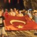 Muğla Menteşe’de İnsanlarla birlikte boğalar da yürüdü!