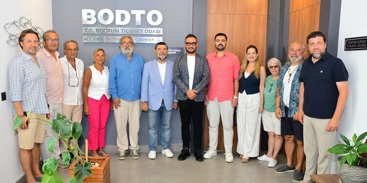 Bodrum Kent Konseyi’nden Bodrum Ticaret Odası’na Ziyaret