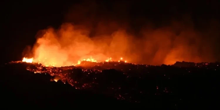 Bodrum’a komşu turistik İstanköy adası alev alev yanıyor