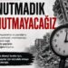 17 AĞUSTOS DEPREMİ’NİN 27. YILINDA BODRUM’DA “UNUTMADIK, UNUTMAYACAĞIZ” ÇAĞRISI