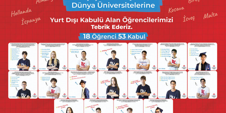 Bahçeşehir Koleji Bodrum Kampüsü Mezunları Dünyanın Seçkin Üniversitelerine Kanat Açıyor