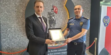 Bodrum İlçe Emniyet Müdürlüğü’nde Devir Teslim Töreni