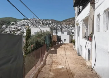 Bodrum Yokuşbaşı’nda 50 Yıllık Su Çilesi Sona Erdi: Yarım Asırlık Borular Yenilendi