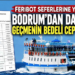 Feribot Seferlerine Yeni Zam: Bodrum’dan Datça’ya Geçmenin Bedeli Cep Yakıyor!