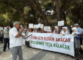 Muğla’da Çimento Fabrikasına Karşı Mahkeme Önünde Nöbet