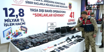 SİBER TAKİBE TAKILDILAR: BODRUM’DA 12,8 MİLYAR LİRALIK BAHİS VURGUNU!