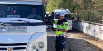 Muğla’da Okul Servislerine İlk Gün Denetimi