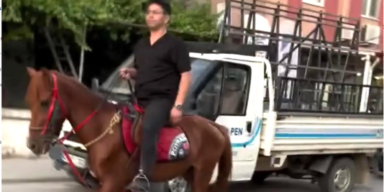 Muğla’da Mazot Fiyatlarının Ardından İşe Atla Gitti: O Anlar Viral Oldu!