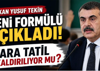 Okullarda ara tatil kaldırılıyor mu? Bakan Tekin açıkladı