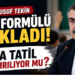Okullarda ara tatil kaldırılıyor mu? Bakan Tekin açıkladı