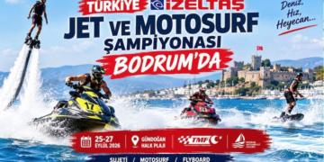 Bodrum Gündoğan, Türkiye Su Jeti ve Motosurf Şampiyonası’na Ev Sahipliği Yapıyor