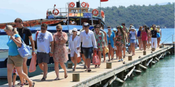 Muğla’ya gelen yabancı turist sayısında yüzde 6 düşüş