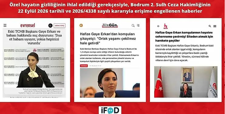 Hafize Gaye Erkan hakkındaki haberlere mahkemeden erişim engeli