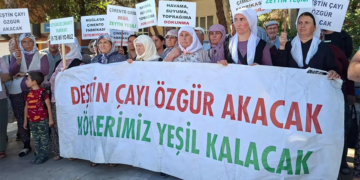 Deştinliler adalet nöbetini sürdürüyor: “Havama, suyuma, toprağıma dokunma”