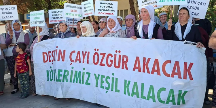 Deştinliler adalet nöbetini sürdürüyor: “Havama, suyuma, toprağıma dokunma”