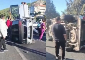 Muğla’da Zincirleme Kaza! Trafik Durma Noktasına Geldi