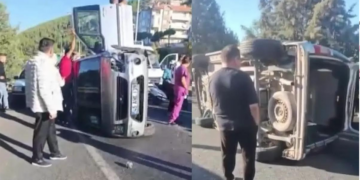 Muğla’da Zincirleme Kaza! Trafik Durma Noktasına Geldi