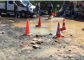 TORBA’DA İSALE HATTI YİNE PATLADI